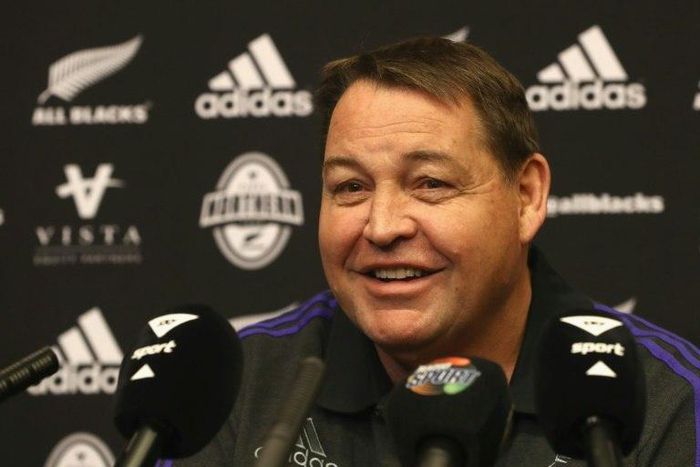 New Zealand All Blacks coach Steve Hansen, pictured on November 6, 2016
