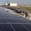 Solar panels at South Africa's George Airport