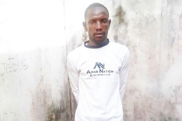 The killer security guard, Haruna Abubakar