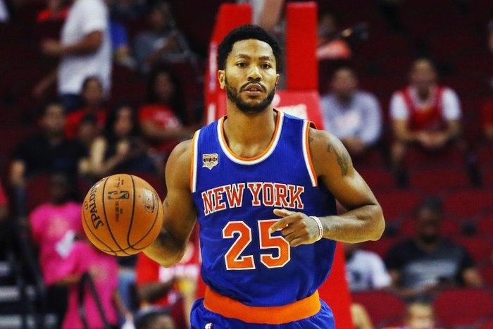Derrick Rose (pictured), Randall Hampton and Ryan Allen are being sued for at least $21.5 million in damages from a woman who claims she was gang-raped by the men at her apartment in 2013