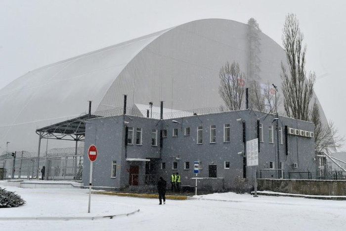 Chernobyl's New Safe Confinement was edged into place over an existing crumbling dome that the Soviets built in haste when disaster struck in 1986