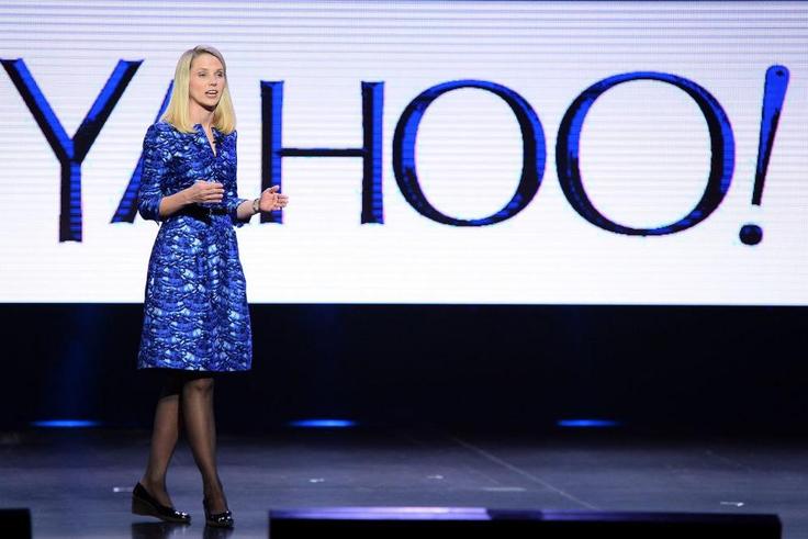 Yahoo CEO, Marissa Meyer.