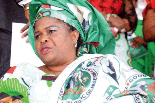 Outgoing President's wife, Patience Jonathan -