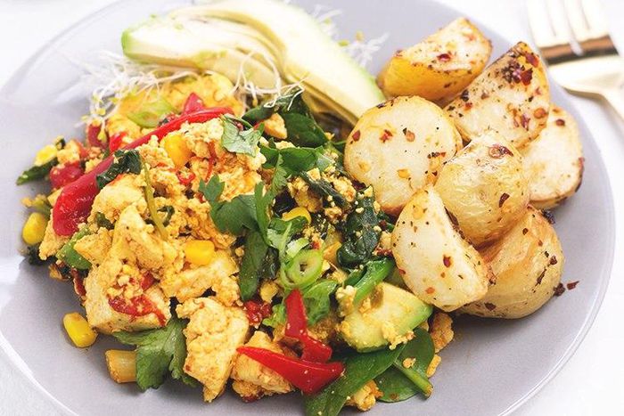 Scrambled tofu