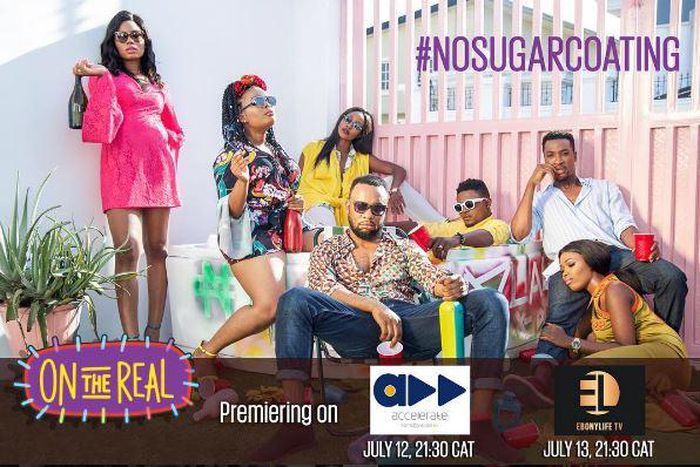 Cast of new web series "On the Real"