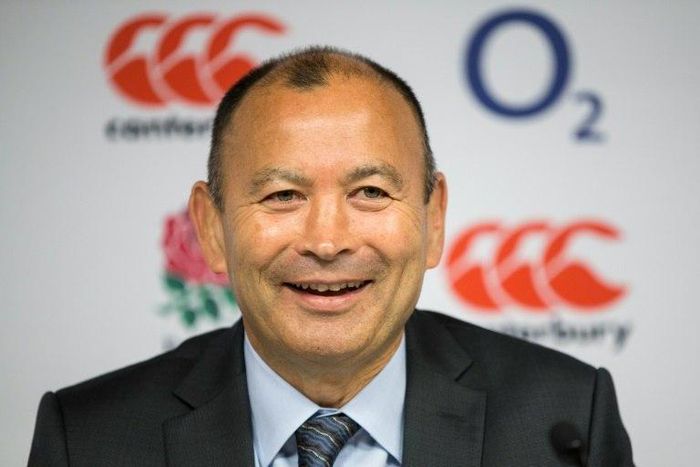 England rugby coach Eddie Jones speaks during a press conference to announce the England team for the upcoming autumn international matches at Twickenham Stadium