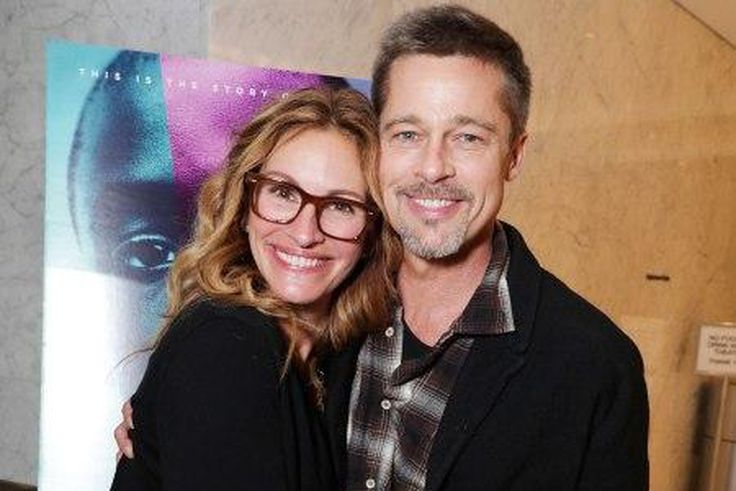Brad Pitt spotted for the first time with Julia Roberts since Angelina Jolie filed for divorce