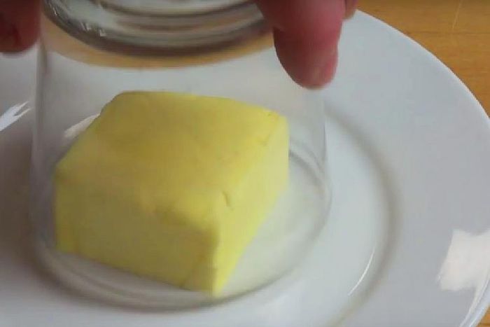 Softening butter