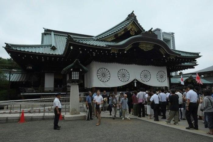 The Yasukuni shrine in Tokyo honours millions of Japanese war victims, but also the senior military and political figures who were convicted of war crimes after World War II