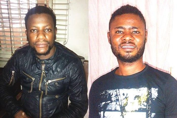 The suspected drug traffickers, Edos Nicholas and Hallowell Lovely