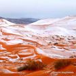 Snow in the Sahara