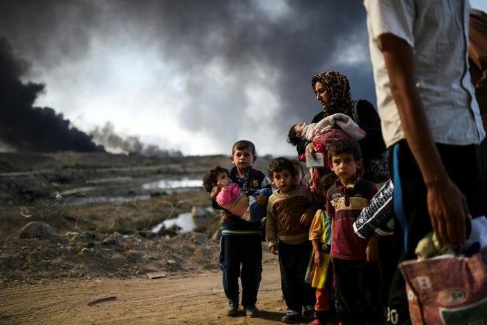 Since the battle for Mosul began in mid-October, 103,872 people have been displaced, the vast majority from Nineveh province, of which Mosul is the capital