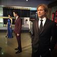 Angelina Jolie Brad Pitt wax figures split