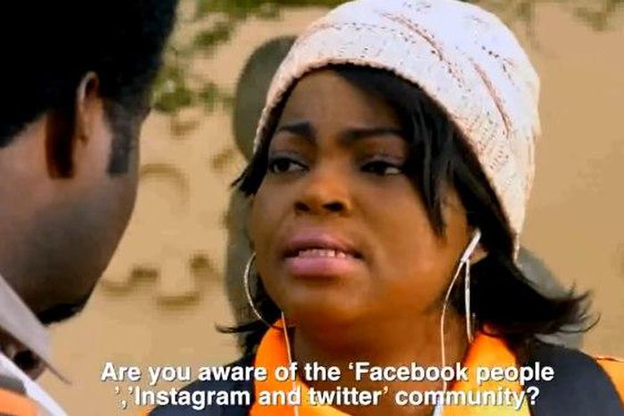 Funke Akindele in episode five of "Jenifa's Diary" season 1