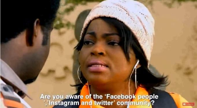 Funke Akindele in episode five of "Jenifa's Diary" season 1