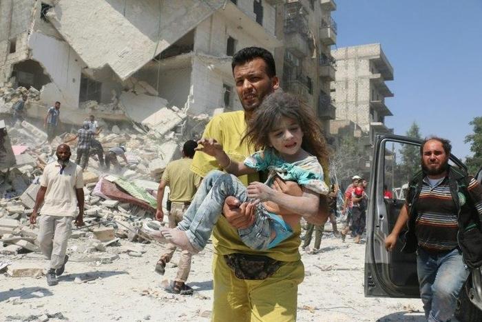 More than 300,000 people have been killed since the start of the Syrian conflict in March 2011 At least 15 civilians were reported killed when two bombs fell several minutes apart, near a tent where people were receiving condolences for those killed th...
