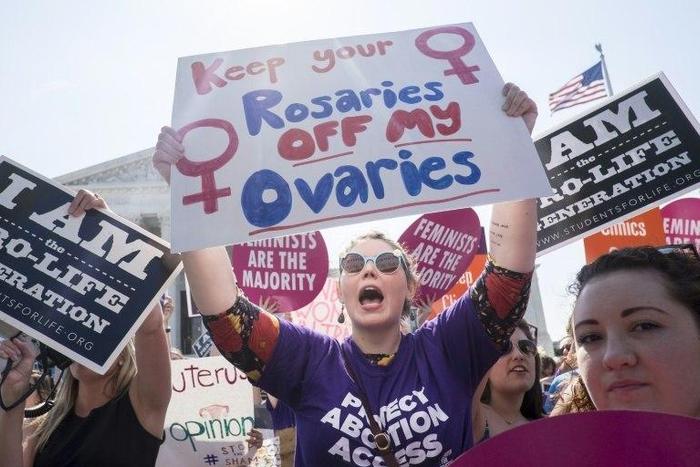 Pro-choice activists have suffered setbacks in several US states in recent days