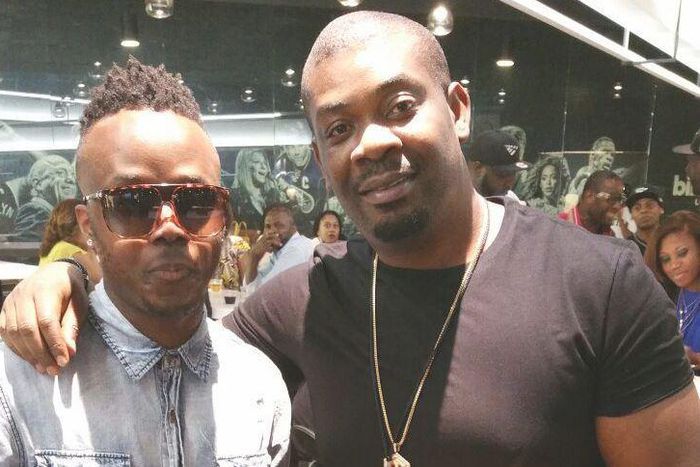 Olukayode Akinsika and Don Jazzy