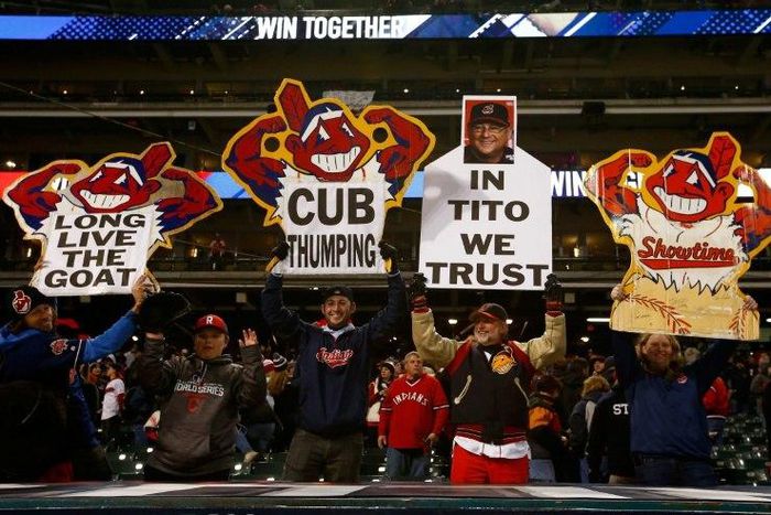 Native Americans have complained that the "Chief Wahoo" logo of the Cleveland Indians is racist