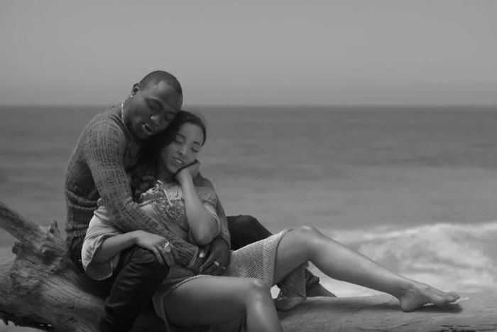 Davido and Tinashe frolick in How Long Video