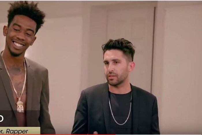 Rapper Desiigner models and raps for Anna Wintour and others