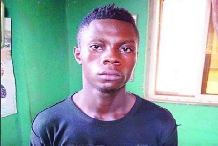 The rapist, Kingsley Ugochukwu