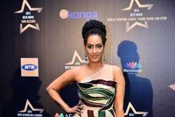Juliet Ibrahim at the 2017 AMVCA nominees event