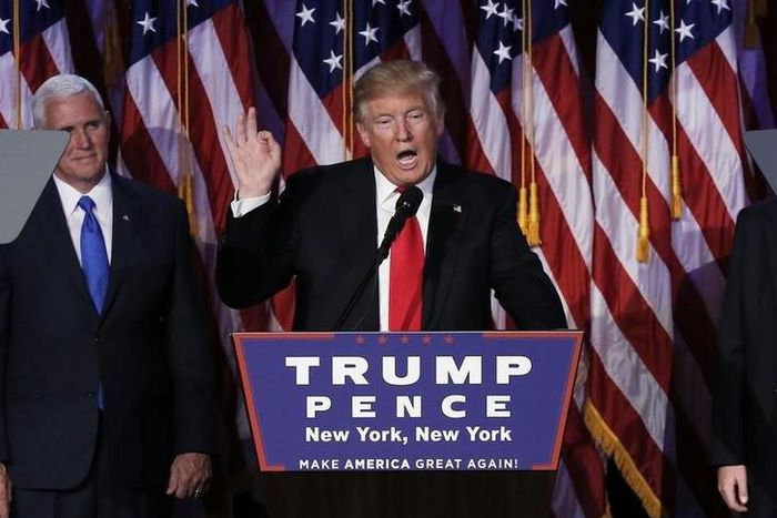 Trump and VP Elect Mike Pence