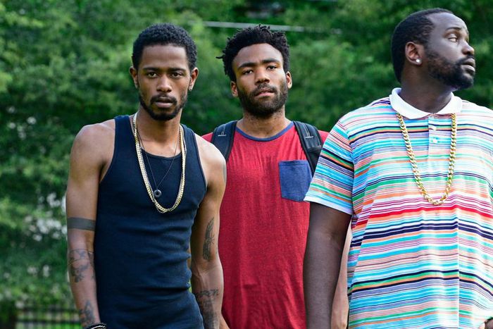 L-R Darius, Earn and Paper Boy