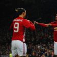 Zlatan Ibrahimovic and Anthony Martial