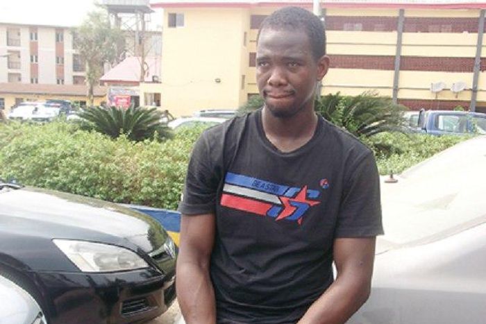 The suspect, Kelvin Ogia