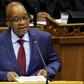 South African President Jacob Zuma delivers his State of the Nation address at Parliament in Cape Town, June 17, 2014. REUTERS/Sumaya Hisham/Pool