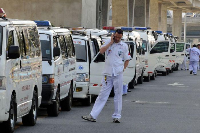 Emergency ambulances