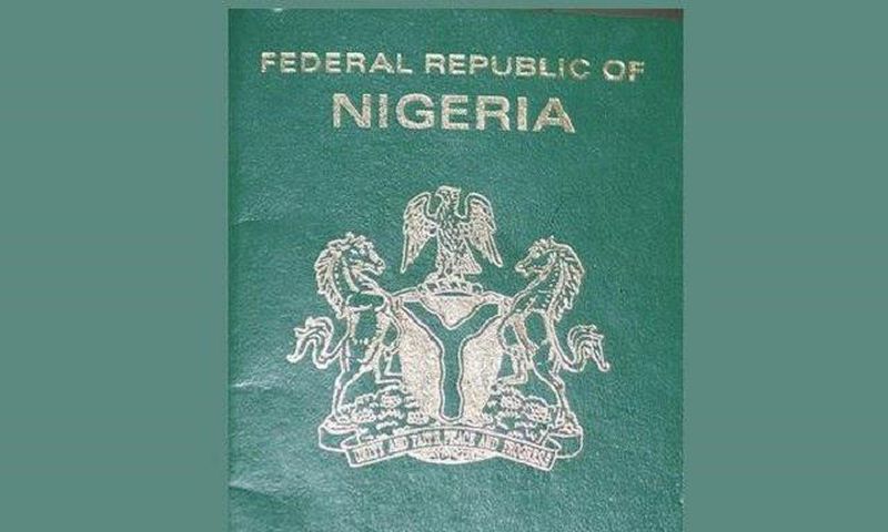 A copy of the Nigerian passport