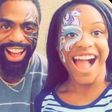 Tyson Gay and daughter, Trinity