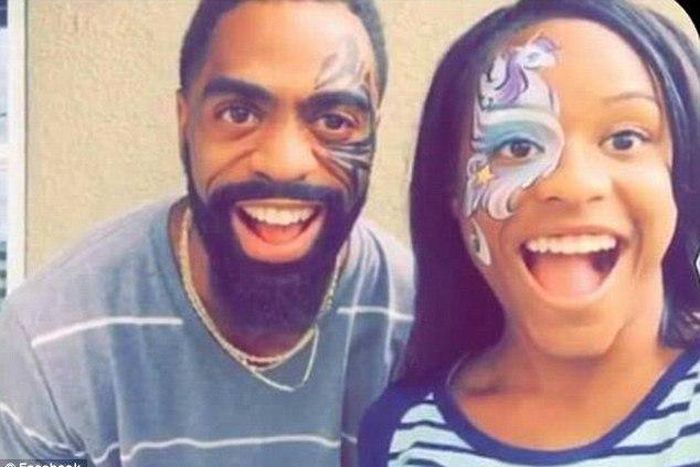 Tyson Gay and daughter, Trinity