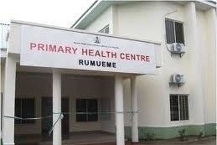 A primary healthcare centre in Nigeria
