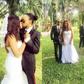 Denrele Edun and Onyii Alex in wedding photo