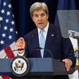U.S. Secretary of State John Kerry delivers a speech on Middle East peace at the US Department of State on December 28, 2016