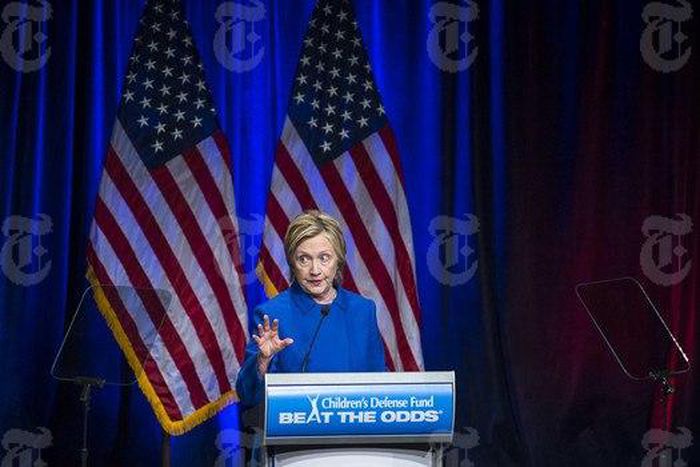 Former presidential candidate in an emotional speech, implores supporters to keep believing in America