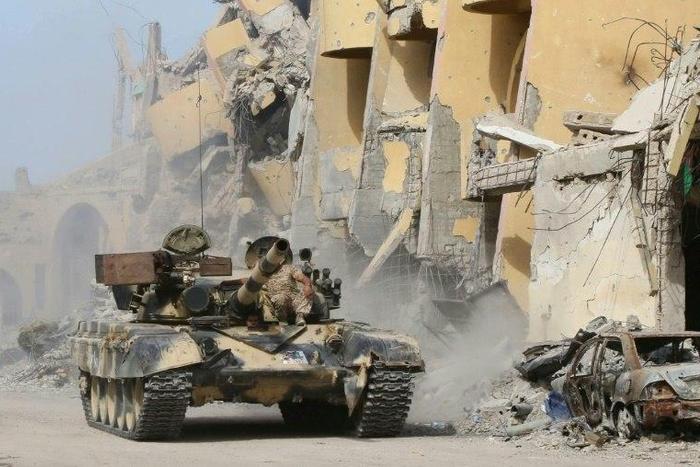 The US military formally ended operations in Sirte, where they partnered with forces loyal to Libya's UN-backed Government of National Accord (pictured) against IS jihadists