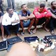 The arrested Yahoo-Yahoo boys