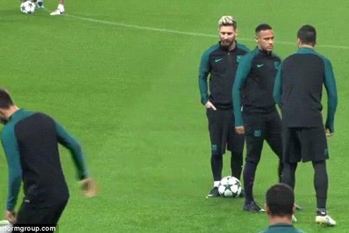 Lionel Messi, Neymar and Luis Suarez