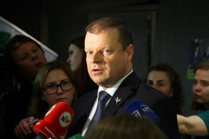 Former police chief and interior minister Saulius Skvernelis, 46, leads a cabinet formed by his Peasants and Green Union and the junior Social Democrats