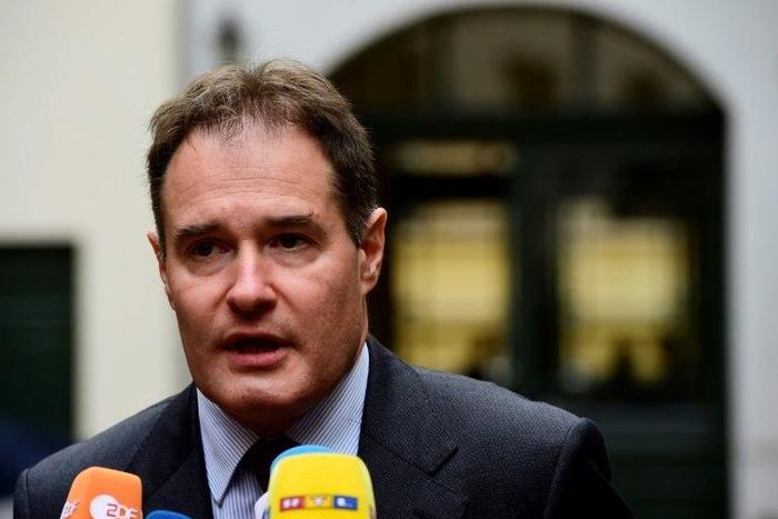 Frontex chief Fabrice Leggeri, seen in February 2016, said the multinational approach to a European coastguard will allow EU members to contribute vessels for longer periods of time since they will not need to provide as many core officers