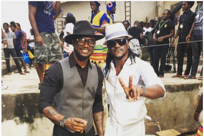 Psquare shoot video for new single 'Bank Alert'