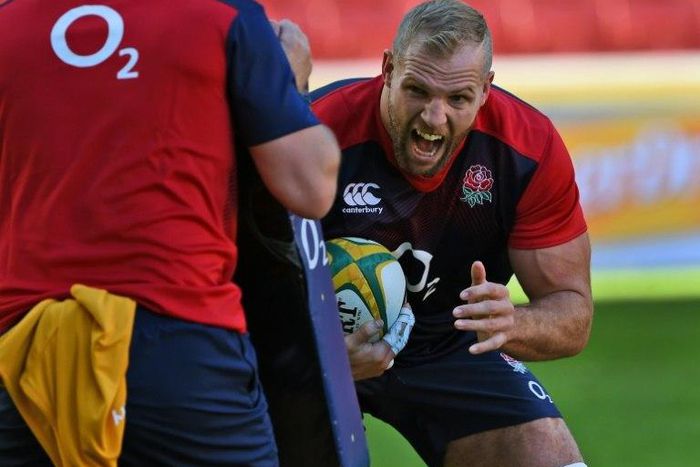 James Haskell, pictured in June 2016, made his comeback from a toe injury as a second-half substitute for Wasps, but was hurt again