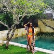 Agbani Darego in Bali