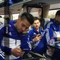 Chelsea players looking bored