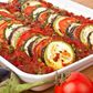 Roasted eggplants in tomato sauce